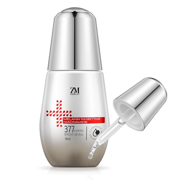 ZMbeauty Niacinamide Serum 10%, 377 1% Dark Spot Corrector, Vitamin C Face Serum for Uneven Skin Tone, Pores Reducer, Facial Soothing Moisturizer, Korean Skin Care 30ml/1.01 fl. oz
