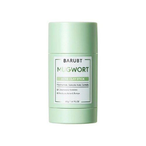 Generic Organic Mugwort Calming Gentle Clay Mask Stick for Nourishing & Deep Moisturizing & Soothing, Artemisia Mud for Deep Cleansing and Blackhead Removal, Facial Repair and Care
