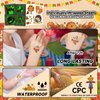 EMOME 204PCS Individually Wrapped Glow Thanksgiving Temporary Tattoo Stickers for Kids, Fall Festival Thanksgiving Games for Party Favors Decorations Supplies, Autumn Tattoos for Kids Girls Boys