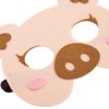 BLUE PANDA 12 Pack Felt Farm Animal Masks for Kids, Jungle Safari Party Favors for Birthday (7x7.2 in)