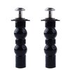 Toilet Seat Hinge Screw Compatible with TOTO Toilet, Expanding Rubber Bolt Top Nuts Set for Top Mount Toilet Seat Tightening Kit Replacement,Toilet Seat Blind Hole Fixing Kit for TOTO Toilets,2 Pack
