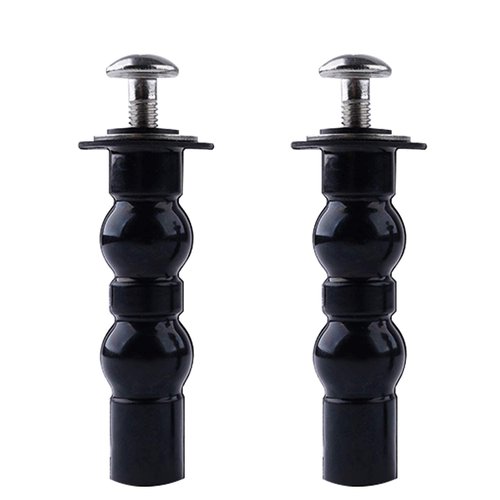 Toilet Seat Hinge Screw Compatible with TOTO Toilet, Expanding Rubber Bolt Top Nuts Set for Top Mount Toilet Seat Tightening Kit Replacement,Toilet Seat Blind Hole Fixing Kit for TOTO Toilets,2 Pack