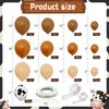 158 PCS Cow Balloons Arch Garland Kit Cow Party Decorations for Baby Shower Birthday Farm Western Theme Party Supplies Decorations