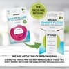 DrTung's Smart Floss - Natural, PTFE & PFAS Free Floss, Gentle on Gums, Expands & Stretches, BPA Free Floss - Natural Dental Floss Cardamom Flavor (Pack of 2)