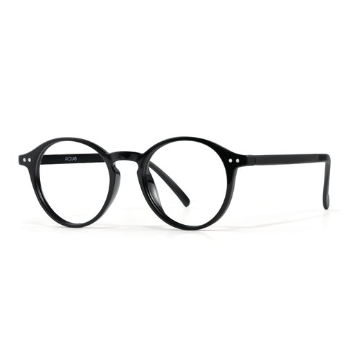 AVDLAB Blue Light Blocking Eyeglasses for Women & Men, Computer/Gaming/TV/Phones Glasses to Help You Sleep Better (Bright black)