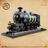 KAZI Steam Train Building Toys Set,Classic Locomotive Display Models for Adults,Retro Orient Express Train Building Blocks for Toy Train Fans Ages 8 Plus,Fun Gift for Train Lovers