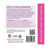 VagiBiom Probioitc Suppository Convenient Travel Pack with 2 Suppositories: Microbiome Flora Balance. Odor Control Regimen; Balance and Nourishes Healthy Flora