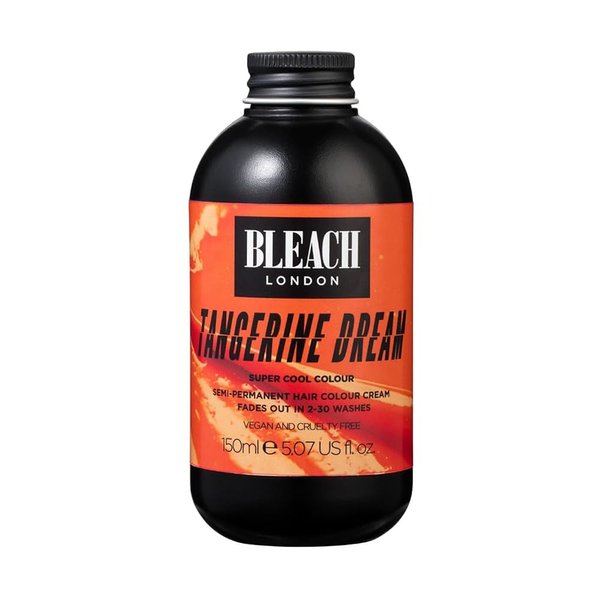 BLEACH LONDON White Heat Super Cool Color - Semi-Permanent Hair Color, Cool Neutral Blonde, Vegan, Cruelty Free, Temporary Hair Color Cream, 5.07 fl .oz