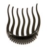2Pcs Ponytail Bump it UP Hair Styling Insert Comb Fluffy Hair Comb (1Black+1Coffee)