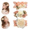 Girls Hair Accessories Set - 3pcs Bows for Baby, Toddler, Teen Gifts (Hair Clips Set 2)