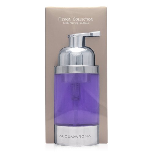 Acqua Aroma Design Collection Lavender Gentle Foaming Hand Soap 8.45 FL OZ (250mL) Clean Hands soap