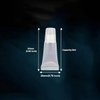 Ewanda store 5ml 30 Pcs Empty Lip Gloss Balm Tubes Soft Tubes Cute Squeeze Tubes Cosmetic Mini Containers for DIY Lip Gloss