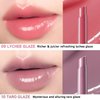 BBIA Over Glaze Stick - Lip Plumping Gloss Melting Balm Lipstick, Intensive Volume Up, High Shine & Glossy, Ultra Watery Moisturizing & Volumizing, Glowy Texture, Korean Lip Makeup (09 LYCHEE GLAZE)