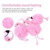 Beaupretty 3PCS Shower Loofah Bath Sponge Mesh Pouf Scrubber Ball Body Washer Kid Flamingo Body Exfoliator Foaming Mesh Nets Skin Clean Exfoliating Scrubber for Bathroom