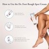 Dr. Foot Cracked Heel Repair Cream 8 Fl Oz - Moisturizing Lotion with Shea Butter & Lactic Acid, Softens Calluses & Dry Skin on Feet