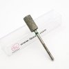 FASAKI 3/32" Nail Drill Heads Nail Drill Bits Sanding Shaft for Electric File Nail Sanders Manicure Pedicures - Easy To Sand WithOut Sanding Bands Size Corse Diamond Cross Cut （Sliver）