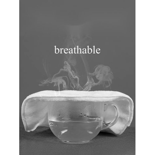 AMUYUKEJI【3 pack Reusable Face Towel Mask and【1 pack 】 hair band, Comfortable snowflake cotton, For warming the face before applying a mask to open the pores and increase blood circulation