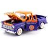 Motormax 1955 Chevrolet 5100 Stepside Pickup Truck Gulf Dark Blue and Orange 1/24 Diecast Model Car