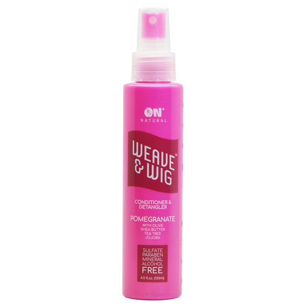 ON NATURAL - Weave & Wig - Detangler [Pomegranate] 4.5oz (Pack of 1)