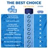 Migraine Relief Cooling Eye Mask- Cold & Warm Compress, Ice Cold Sleep Mask for Puffy Eyes, Dark Circles, Migraine & Headache Relief, Soft Thick Gel for Long-Lasting Comfort FSA HSA Eligible-Blue