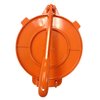 IMUSA USA Aluminum Tortilla Press 8-Inch, Orange