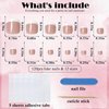 AddFavor White French Tip Press on Toenails,120Ppcs Short Glossy Nude Toe Nails Press ons Artificial Fake Toe Nail Tips Acrylic Press on Toenails for Women