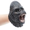 Yolococa Gorilla Hand Puppet Realistic Latex Soft Animal Toy Storytelling Role Play Party Supplies for Kids