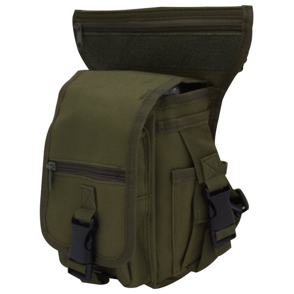 Southland Archery Supply Outdoor Tactical Hiking Camping Hip Pouch Bag (Green)