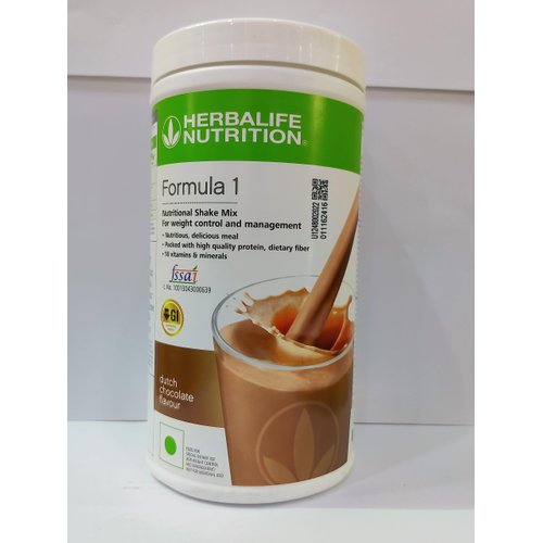 Herbalife Formula 1 Nutritional Shake Mix, Dutch Chocolate, Net Wt. 27.5 OZ. (780G)