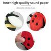 ipawspace Soft Plush Cat Toys for Indoor Cats Kitten Sound Box Inside Kitten Soft Interactive Plush Toys Bee Ladybug Spider Realistic Sound of Insects 3 Pack
