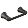 Moen Doux Matte Black Pivoting Toilet Paper Holder, YB0208BL