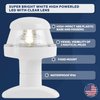 Five Oceans Anchor Light - Stern Lights for Boats, Boat Lights Navigation,12V DC, USCG Rules 2NM, 3 1/4 Inch Fixed Mount, Boat Stern Light for Pontoon, Fishing Boats, Bass Boats, Sport Boats - FO2312