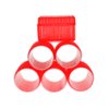 HOME-X Professional Hair Roller, 1.5" Diameter, Self-Holding Hair Curlers (Red)