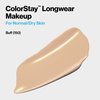 Revlon ColorStay Liquid Foundation for Normal & Dry Skin, Face Makeup Stocking Stuffers for Women, SPF 20, Medium-Full Coverage, Natural Finish, 150 Buff, 1.0 Oz