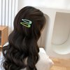 Cptots Small Hair Barrettes For Women No Slips Metal Snap Hair Clips For Thin Hair And Fine Hair,Candy Colors,20 PCS,1.97 x 0.5 Inches