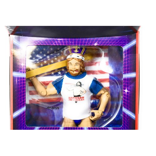 Wrestling WWE Elite RetroFest Exclusive Hacksaw Jim Duggan Action Figure