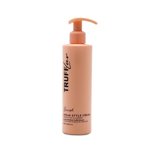 TruffLuv | Nourish Collection Argan Style Cream, Infused with Black Truffle Extract, Hydrating Styling Cream, Conditions and Smooths Hair, Anti-Frizz, Paraben Free, Sulfate Free, 8.45 Fl Oz