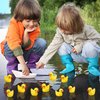 LOUHUA Mini Ducks 220 Pack Tiny Duck Figurines Bulk for Miniature Dollhouse Decor Accessories Garden Aquarium Potted Ornament Party Toys DIY Craft Office Classroom Activity to Hide