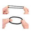 45 Pcs Black Elastics Hair Ties Hair Ponytail Holders Hair Elastic Bands Hair Accessories for Women (4mm)