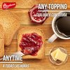 Bauducco Toast Baked with Whole Wheat - Delicious, Light & Crispy Toasted Bread - Ready-to-Eat Breakfast Toast & Sandwich Bread - No Artificial Flavors - 5.0 oz (Pack of 01)
