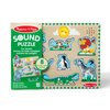 Melissa & Doug Zoo Animals Sound Puzzle - Wooden Peg Puzzle With Sound Effects (8 pcs)