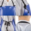 ETBOL Chemical Resistant Vinyl Apron - Blue Plus Size Unisex PVC Aprons for Dishwashing,Dog Grooming,Gardening,Fish Cleaning,Lab Work