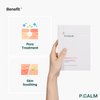 P.CALM UnderPore Facial Sheet Mask (Pack of 5) | Vegan Moisturizing Daily Facial Treatment Mask for Sensitive Skin | Korean Sincare