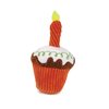MPP Dog Plush Sweet Treats Birthday Cake Cupcake or Ice Cream Cone Squeaker Excites (Birthday Cake)