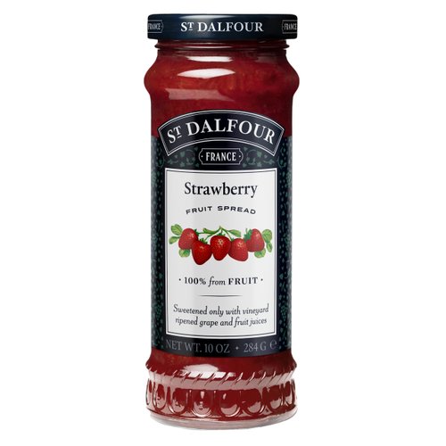 St. Dalfour All Natural Fruit Spread Strawberry -- 10 oz