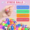 VISCOO 24 Pack Stress Balls, Squishy Ball, Squeeze Balls for Adults, Anti-Anxiety and Fidget Balls to Relax, Party Favors, Birthday Gifts, Goodie Bag Stuffers