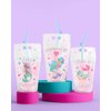 xo, Fetti Mermaid Drink Pouches - 16 count | Mermaid Birthday Party Supplies, Mermazing Baby Shower, Magical Party Favors
