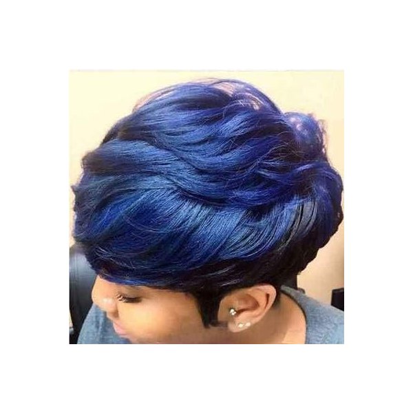 FCHW Short Pixie Cut Hair Wig Short Hairstyles Synthetic Wigs For Women Popular Fashion Wigs Heat Resistant Hairpieces Women's Wig (sw911T)