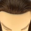 simnient Mannequin Head, Male mannequin Head with 100% Human Hair, 12" Barber Mannequin Head, Hairdresser training Doll manikin Head for Hair Styling and Practice