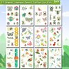 Hohamn Luminous Insect Temporary Tattoos for Kids - 120 Styles Glow in the Dark Tattoos, Bees, Butterflies, Spiders, Beetles Tattoos for Boys Girls Party Favors Decorations
